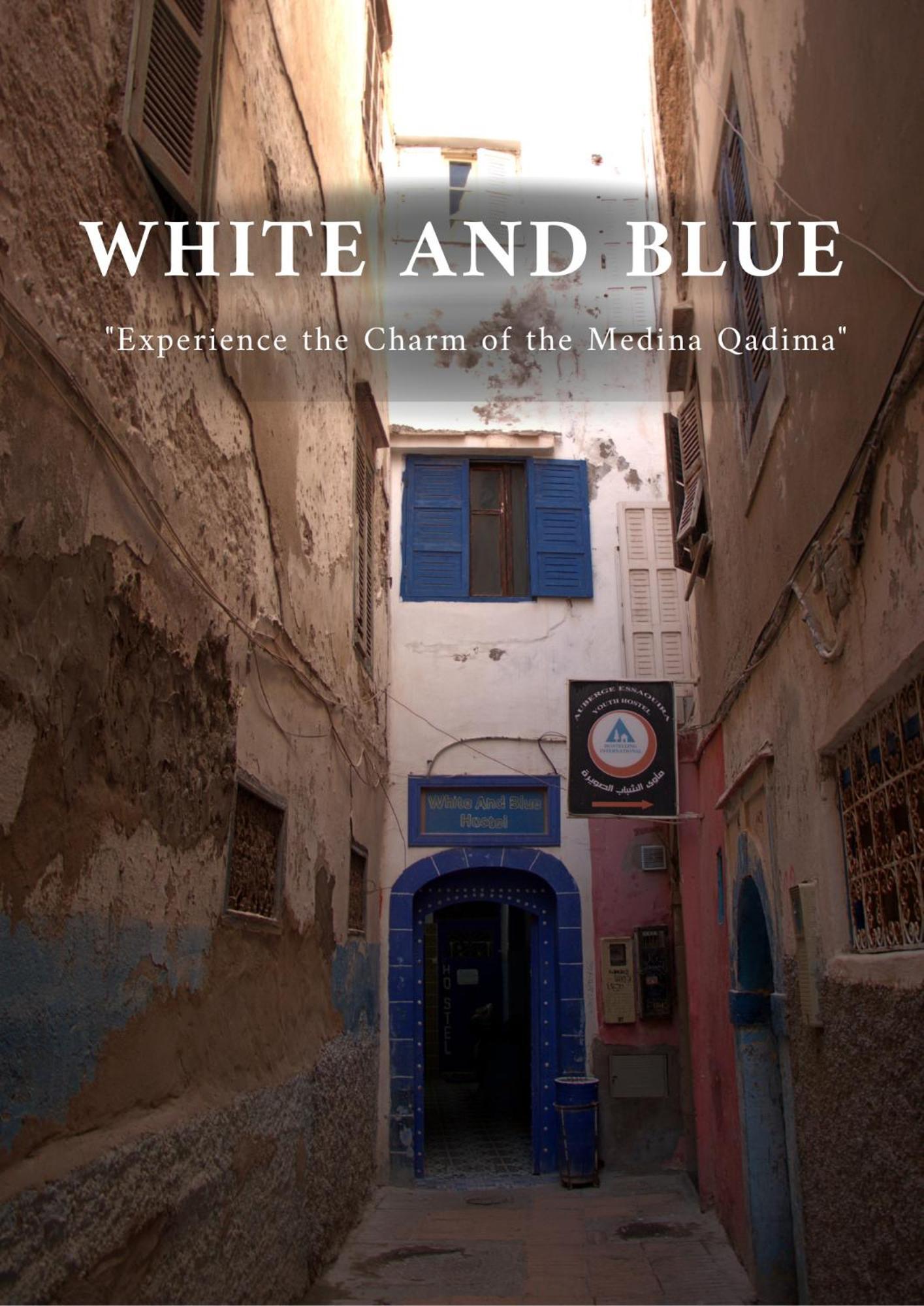 White And Blue Hostel Essaouira Ngoại thất bức ảnh